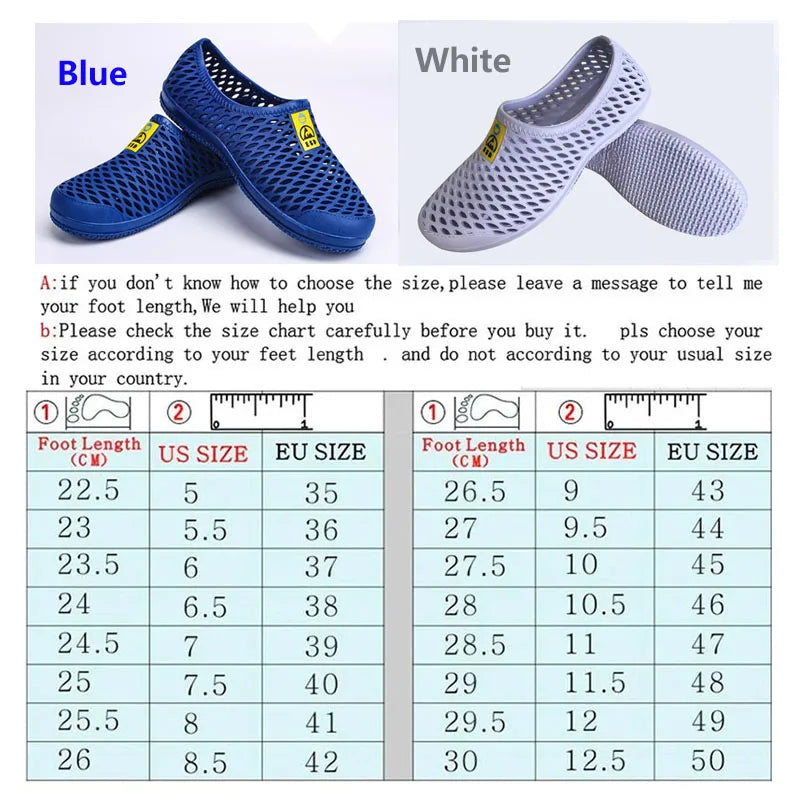 Safety shoes Anti static sandals unisex perforated shoes, dust-free workshop thickened soft soles, breathable work shoes