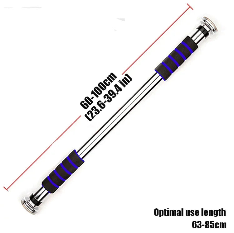 200kg Adjustable Door Horizontal Bars Exercise Home Workout Gym Chin Up Pull Up Training Bar Sport Fitness Equipment