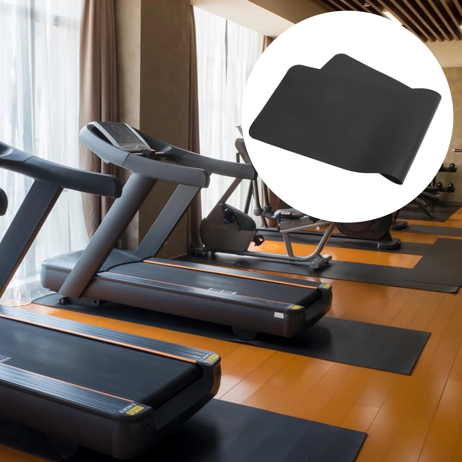 treadmill mat Sports Equipment Mat Workout Mats for Gym treadmill rubber mat Cushions durable Rubber Floor treadmill accessories