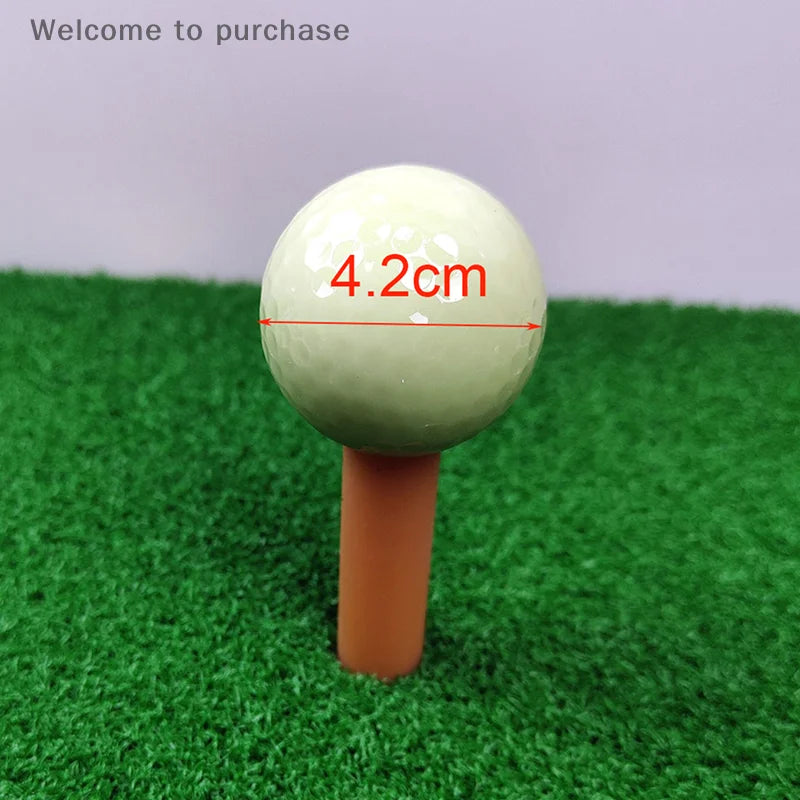 1 pcs Luminous Golf Ball Suitable For Night Sports Fluorescent Luminous Golf Ball Long-lasting Brightness
