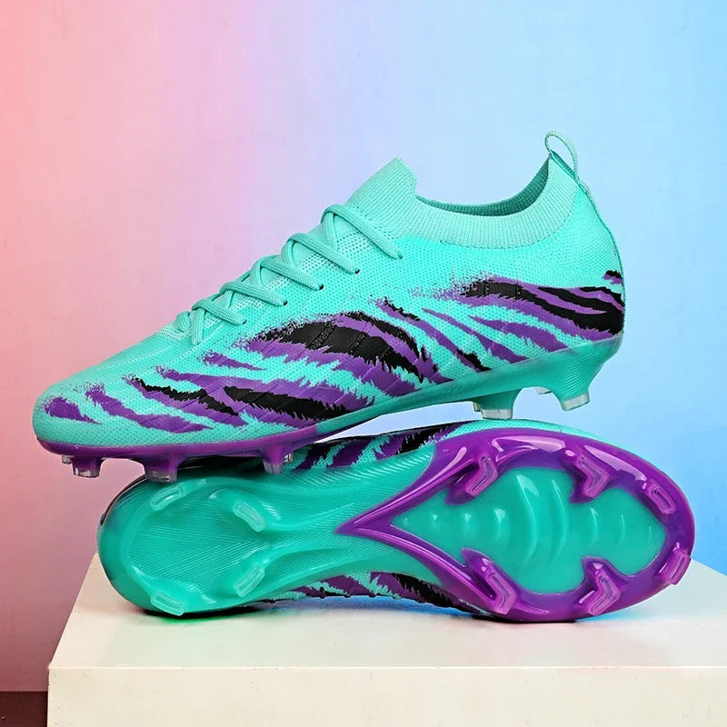 New Men Match Unisex Soccer Shoes Outdoor Adult Cleats Ultralight Football Boots Sport Non-Slip Comfortable Grass High-quality