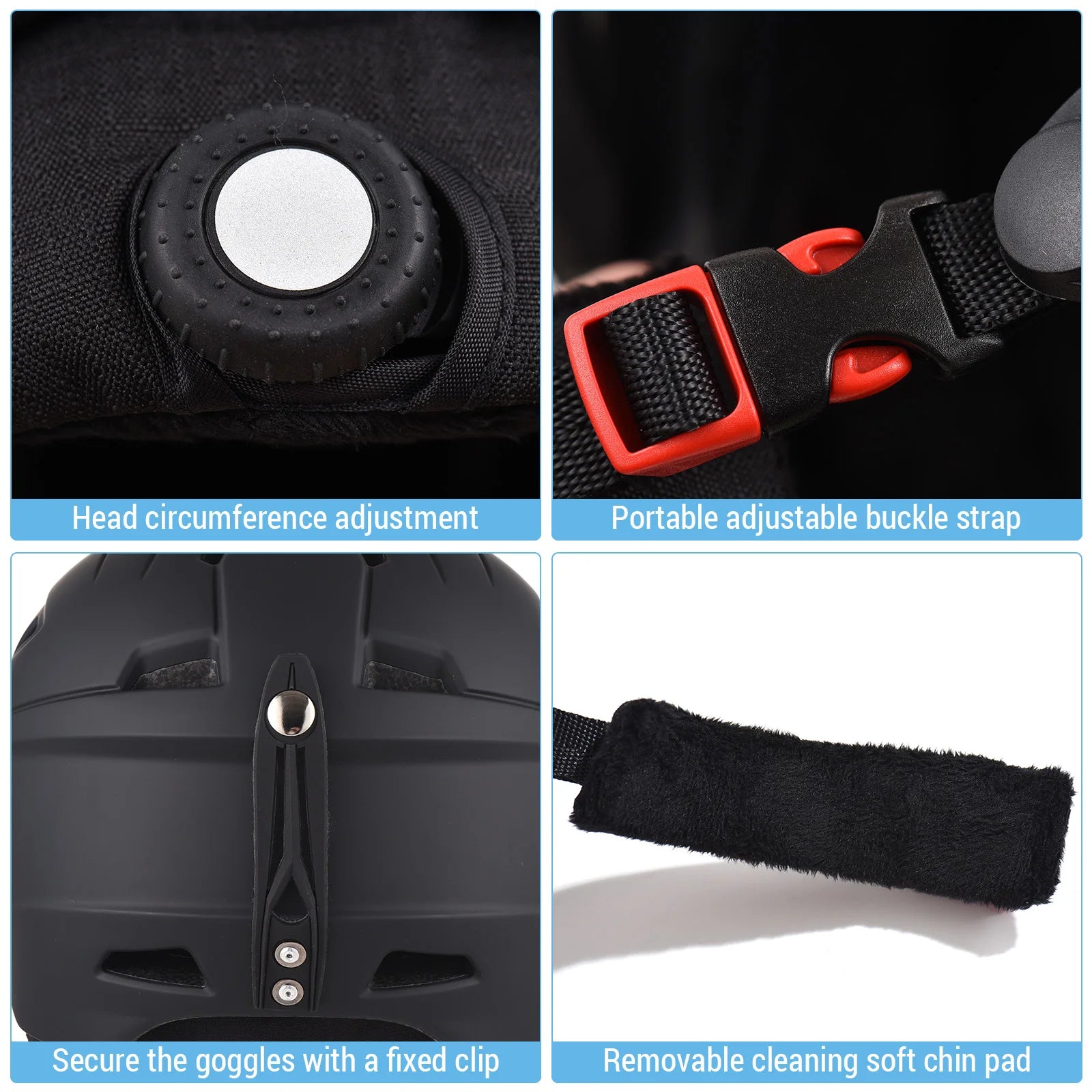 Ski Helmet Snowboarding Protective Gear Winter Sports Safety Equipment Snow Sports Head Protection