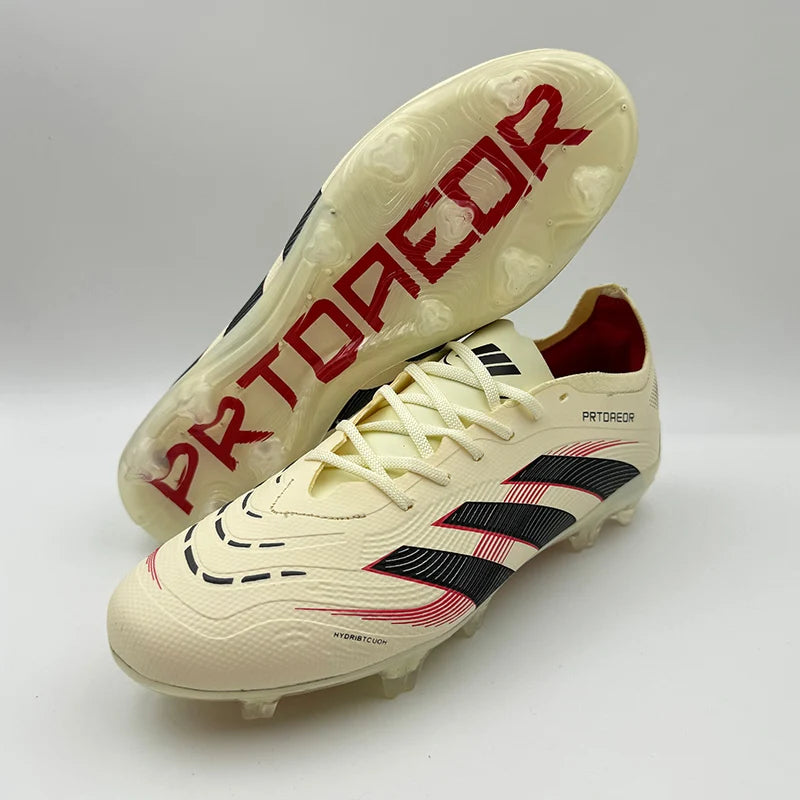 Soccer Shoes For Men FG Professional High Quality Bootie Fast Outdoor Football Field Boots Comfortable Football Shoes Ultralight