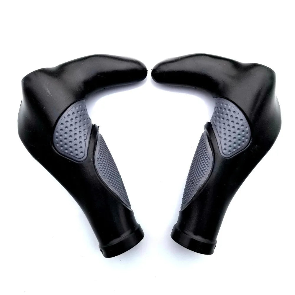 Comfortable Bike Handlebar Grips - Ergonomic Design for Reduced Hand Fatigue and Improved Control - Ideal Bicycle Accessori