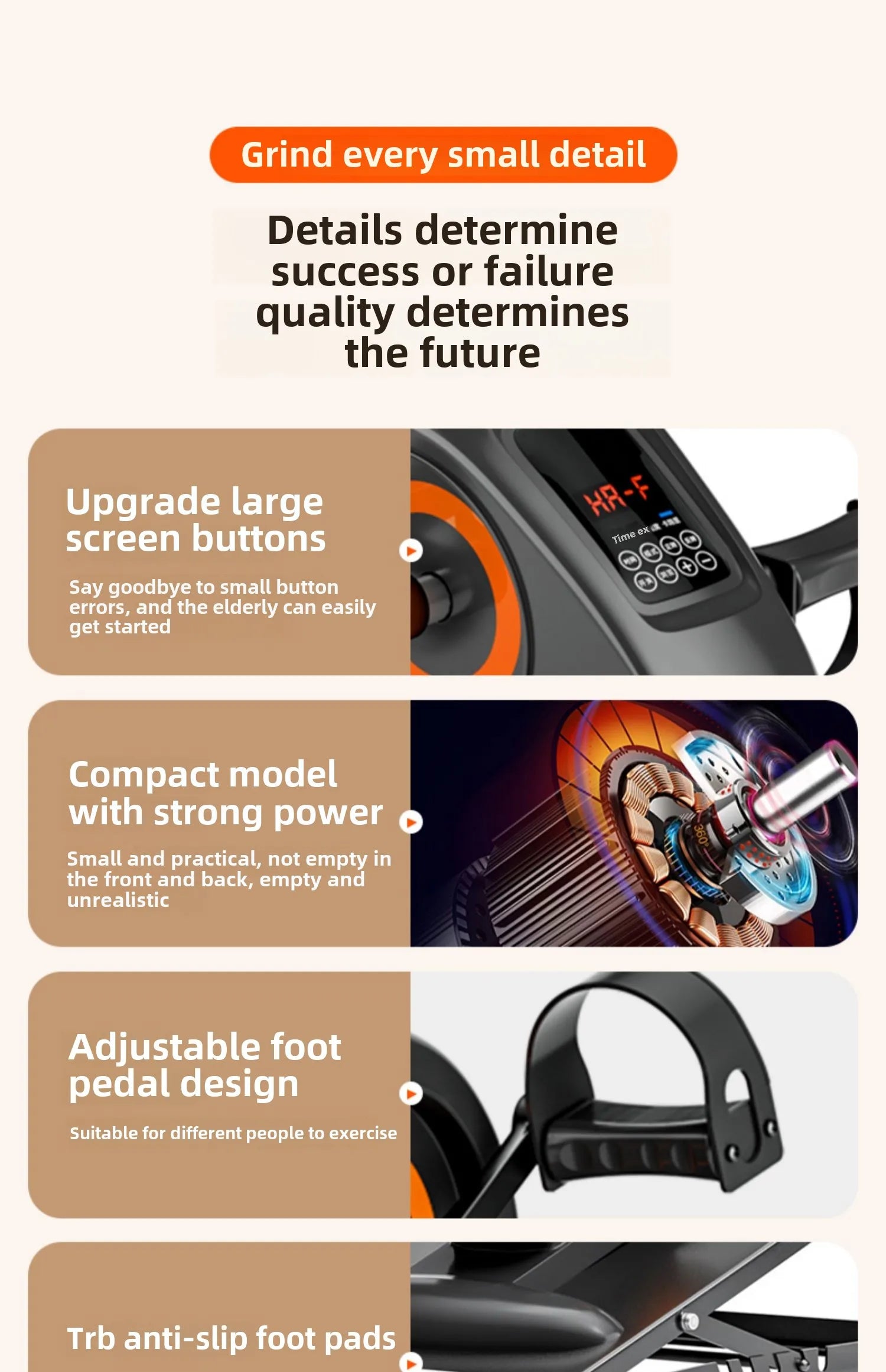 Electric bicycle household sports rehabilitation training equipment liftable gym machine exercise bike running machine home