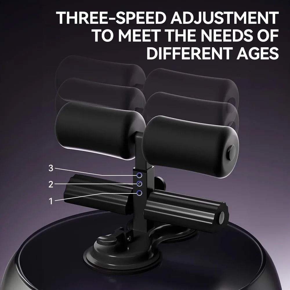 Situp Aid Exercise Rubber Suction Cups Floor Height Adjustable Non Slip Exercised Fitness Equipment Home Workout Sit Up