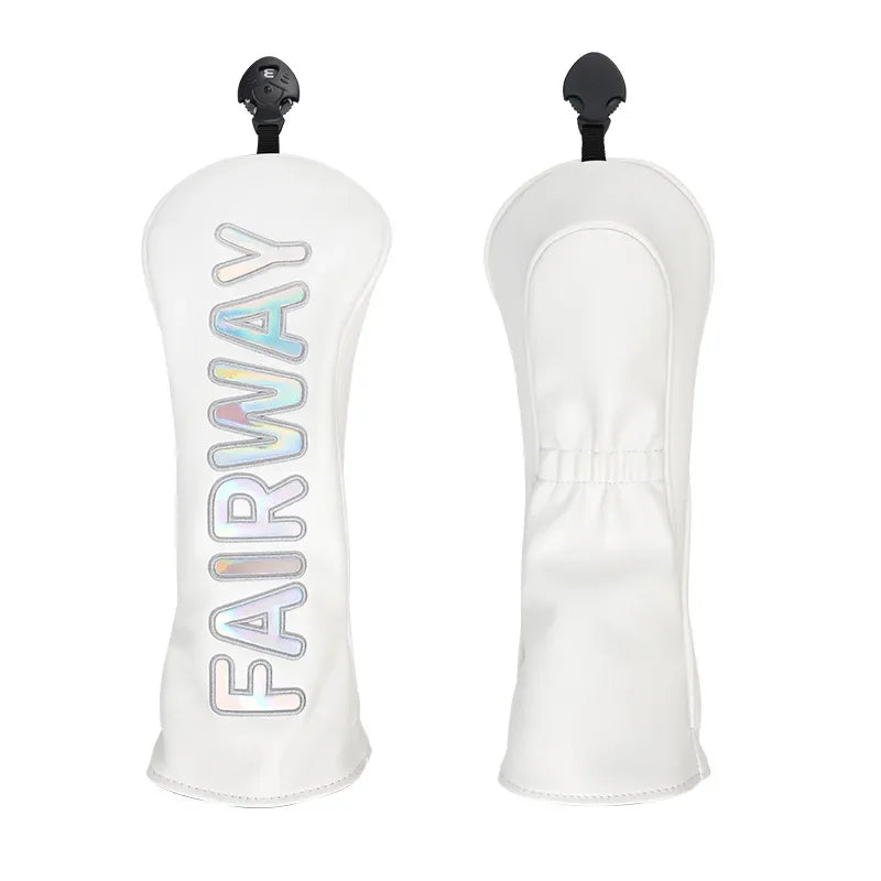 Golf Club Colorful Head Cover, Universal Wood Club Cover Golf Ball Head Protective Cover Portable