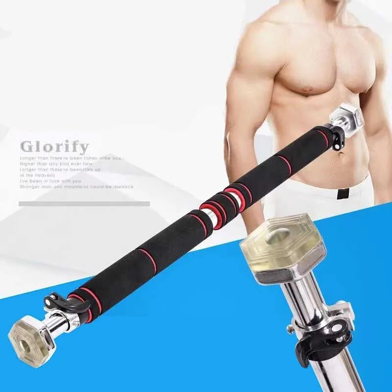 200KG Adjustable Door Horizontal Bars Chin Up Pull Up Sport Exercise Home Workout Gym Training Bar