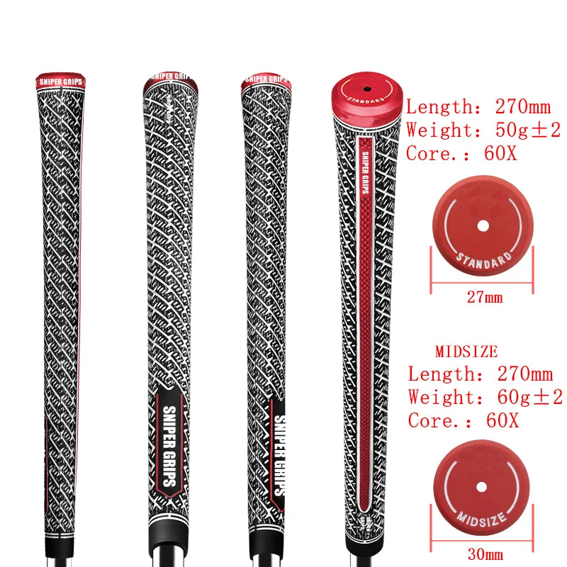 Golf Iron and Wood Club Grips Z Ridge Line Design Agarre Del Palo De Golf
