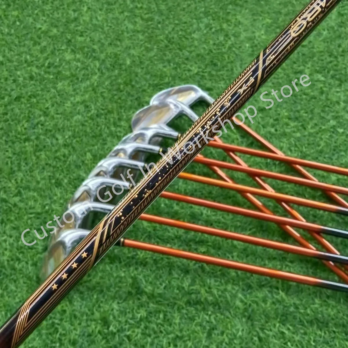 NEW For Men 4 star golf clubs beres S 09golf club iron set S-09golf irons 4-11Aw,Sw,10PCS R/S Steel/Graphite Head Free Shipping