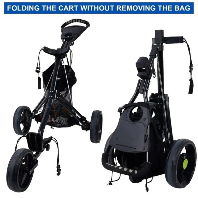 Golf Accessory Bag Mesh Lightweight Golf Storage Bags For Men Breathable Golf Bag Golf Push Cart Accessories Closure Push Cart