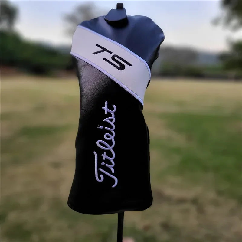 Golf Club Covers - Stylish and Versatile Wood Club PU Covers, Tactical Stitching and Universal Style
