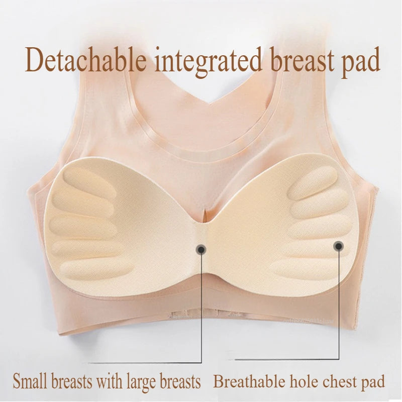 Posture Corrector Sports Bra Seamless Push Up Breathable Bralette Shockproof Sport Hunchback Relief Chest Bra Cross Back Tops