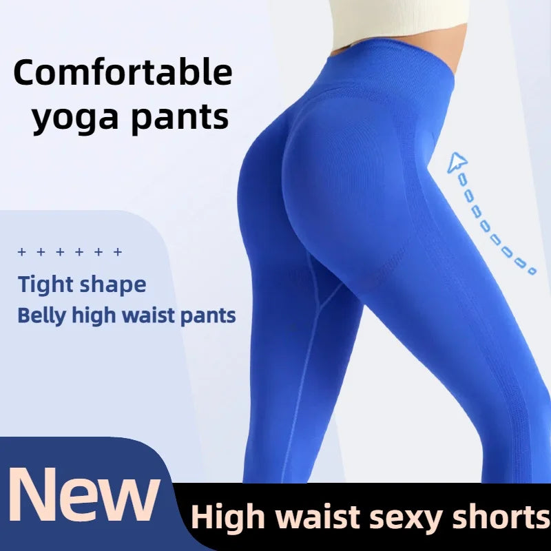 Leggings for women's sports yoga pants low rib band fitness clothes fitness exercise high waist seamless leggings trousers