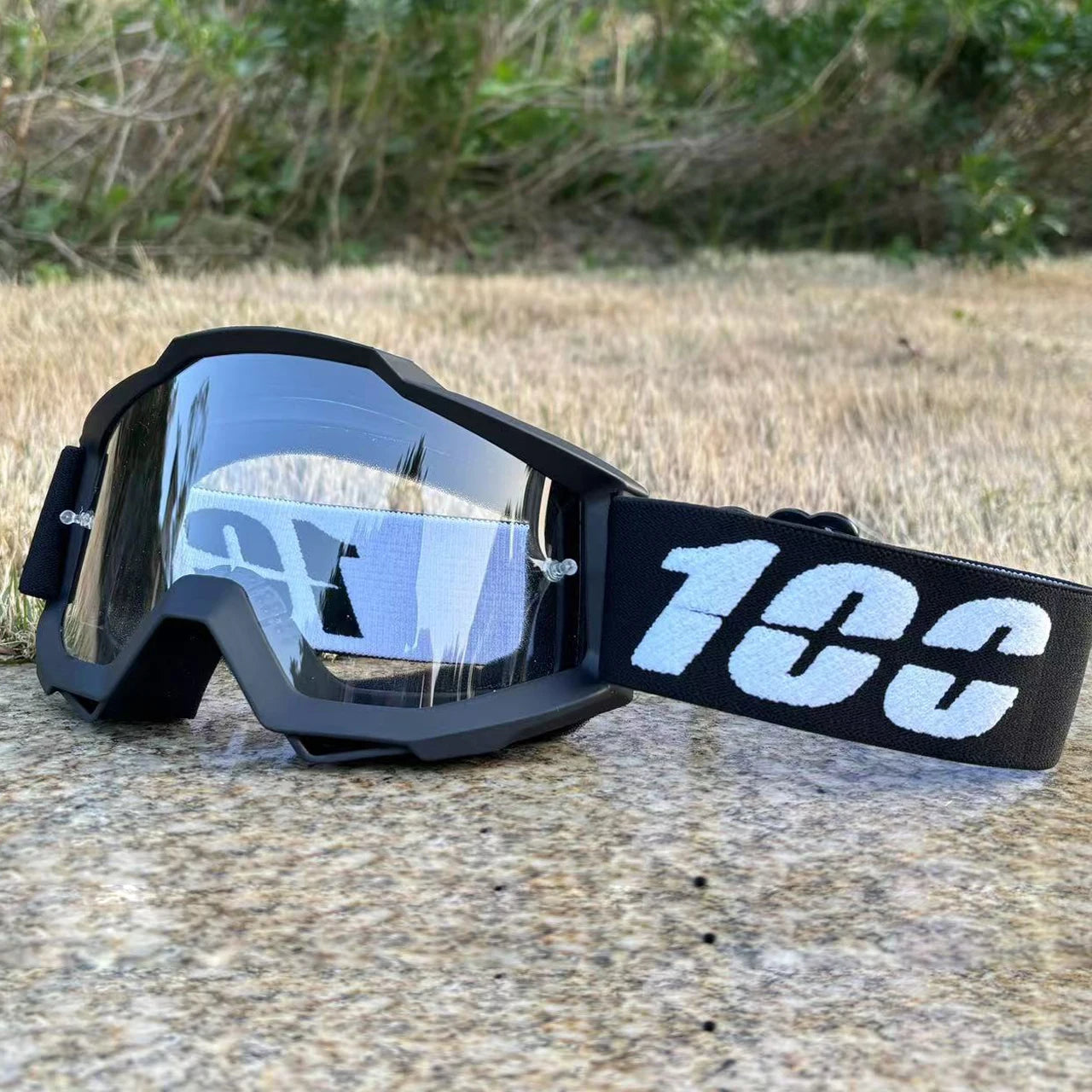 100 High Quality Motocross Racing Goggles Outdoor Windproof Motorcycle Goggles Sports Safety Protective Cycling Mtb Goggles