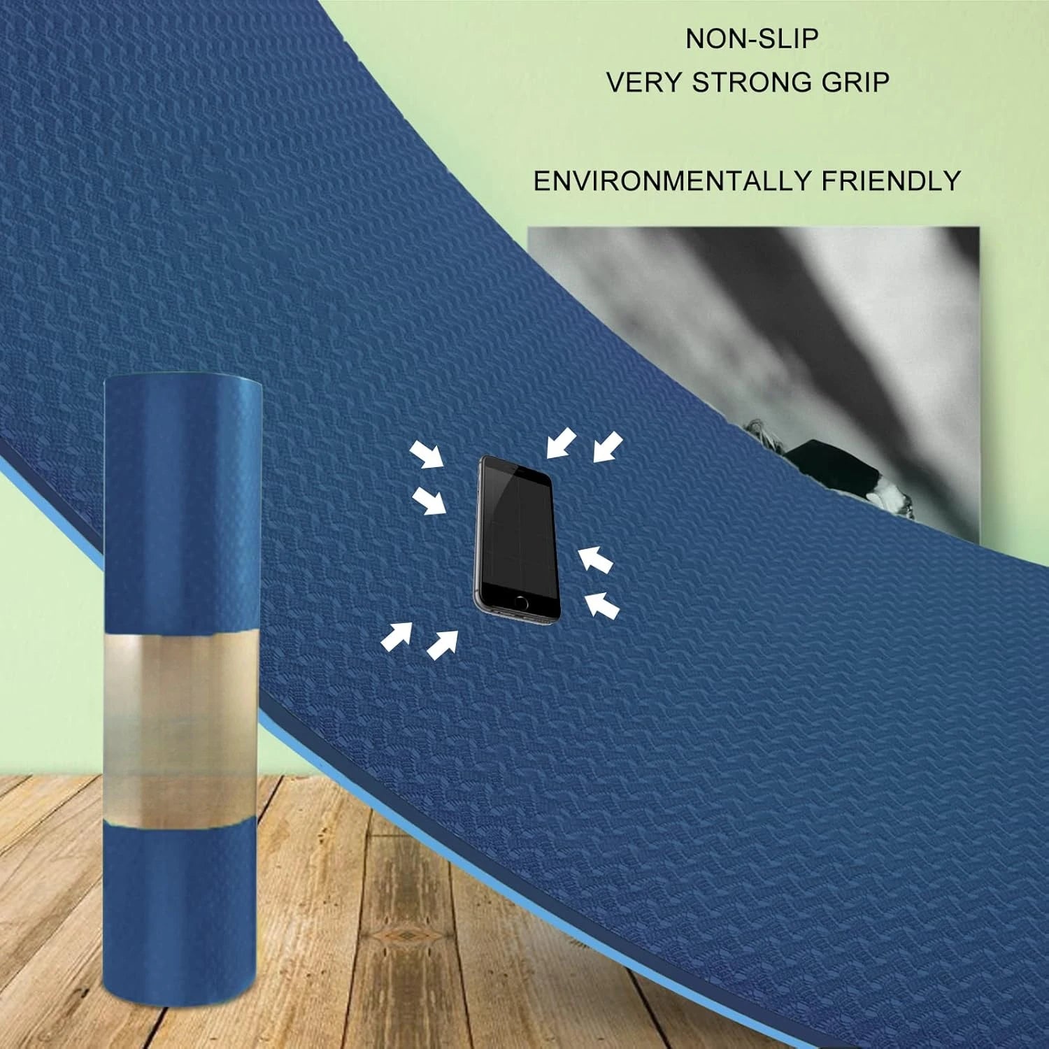 Non-Slip Extra Thick Eco-Friendly Yoga Mat