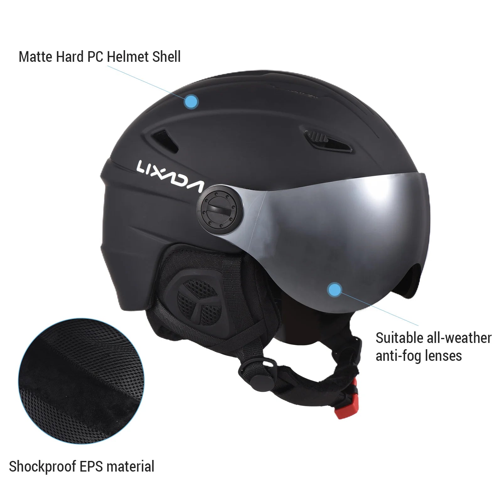 Ski Helmet Snowboarding Protective Gear Winter Sports Safety Equipment Snow Sports Head Protection