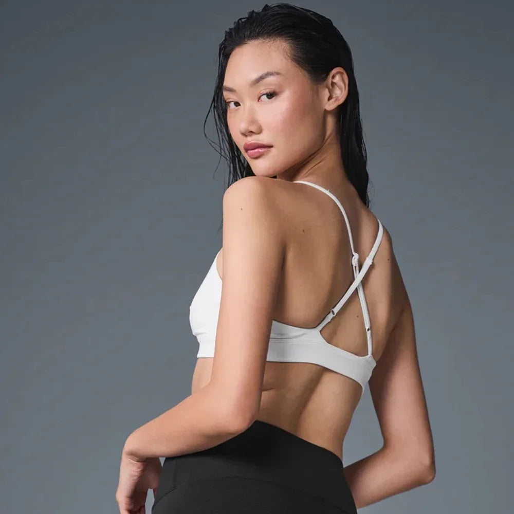 Splendor Bra Women's Sport Bra Beach Sexy Bra Slow Jogging Slimming Fitness Bra Crop Tops Outdoor Casual Soft Workout Vest