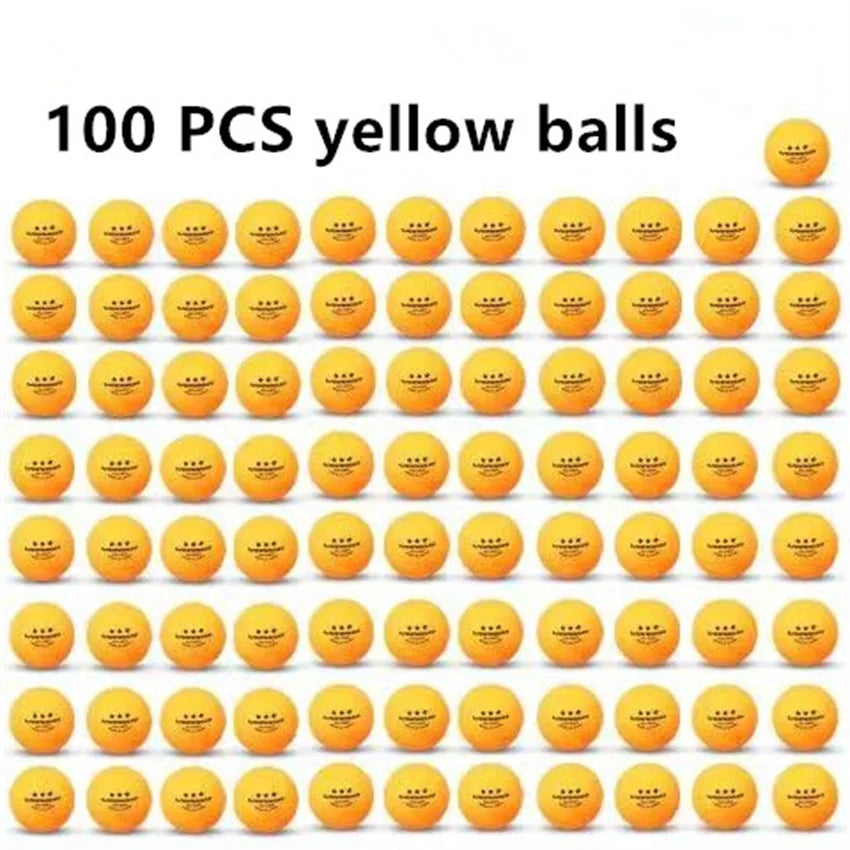 3-star Table Tennis Balls New Material A40 High-elastic Durable Training Table Tennis Balls Ping-Pong Balls