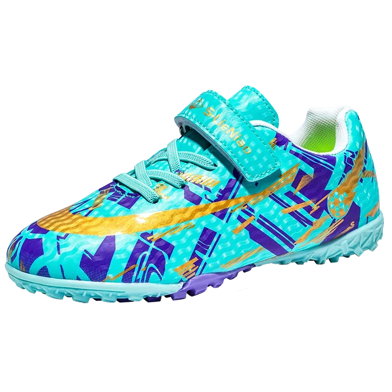 Kids Soccer Shoes Boys Outdoor Futsal Soocer Boots 28-39 FG/TF Football Boots Professional Cleats Grass Training Sport Footwear