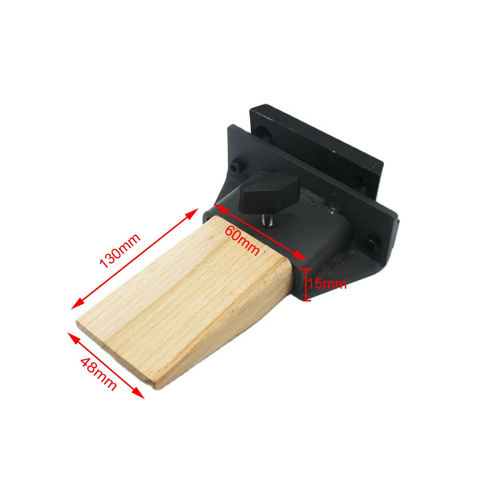 Stainless Steel Mounting Plate with Wooden Bench Pin Kit Jewelry Setting Tools