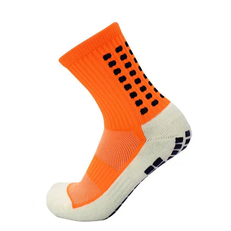 New Anti-slip Soccer Socks Men Women Outdoor Sport Grip Football Socks EU 38-43 US6-9.5
