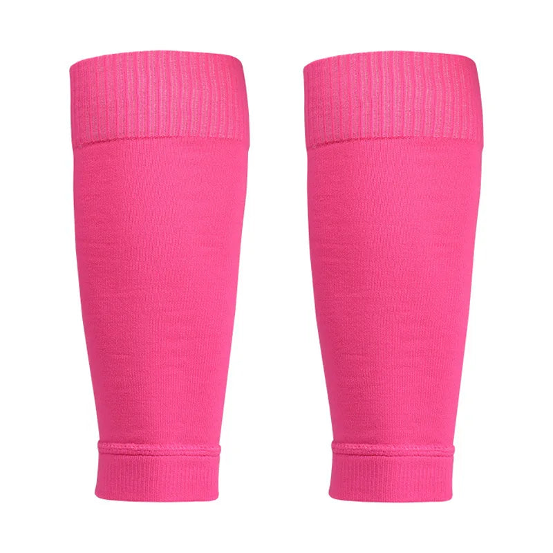 1 Pair Sports Safety Shin Pads Sleeves Football Shin Holder Instep Socks Nylon Fitness Leg Guard Sleeves for Kids Boys Men