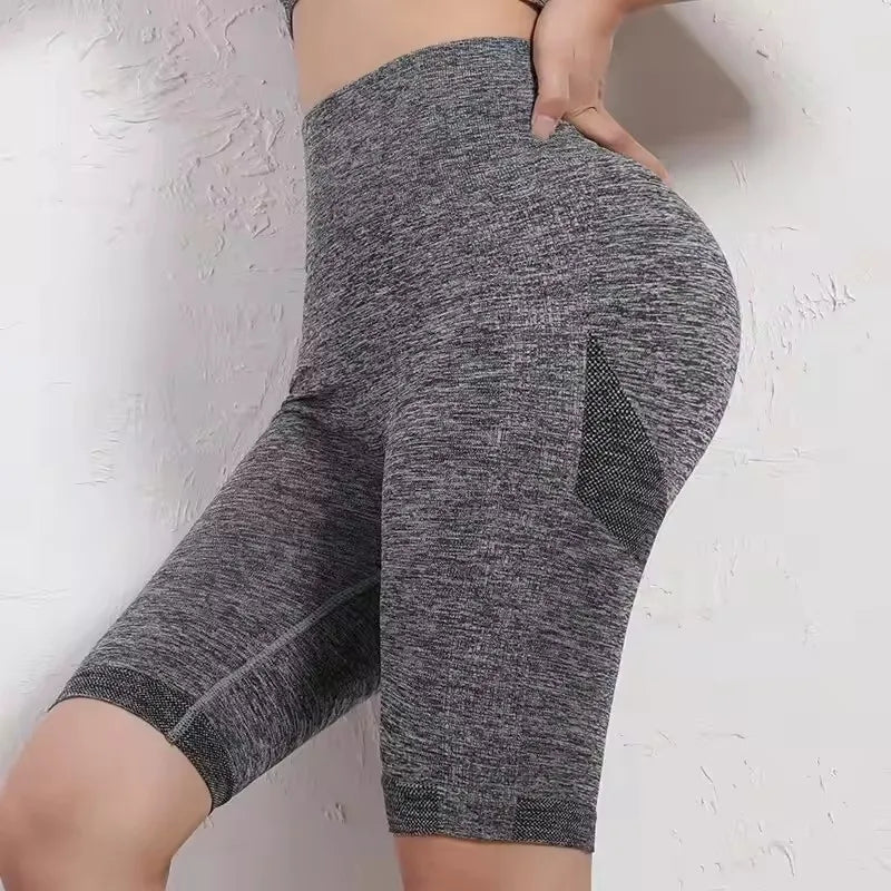 Women's Mid-Length High Stretch Yoga Pants
