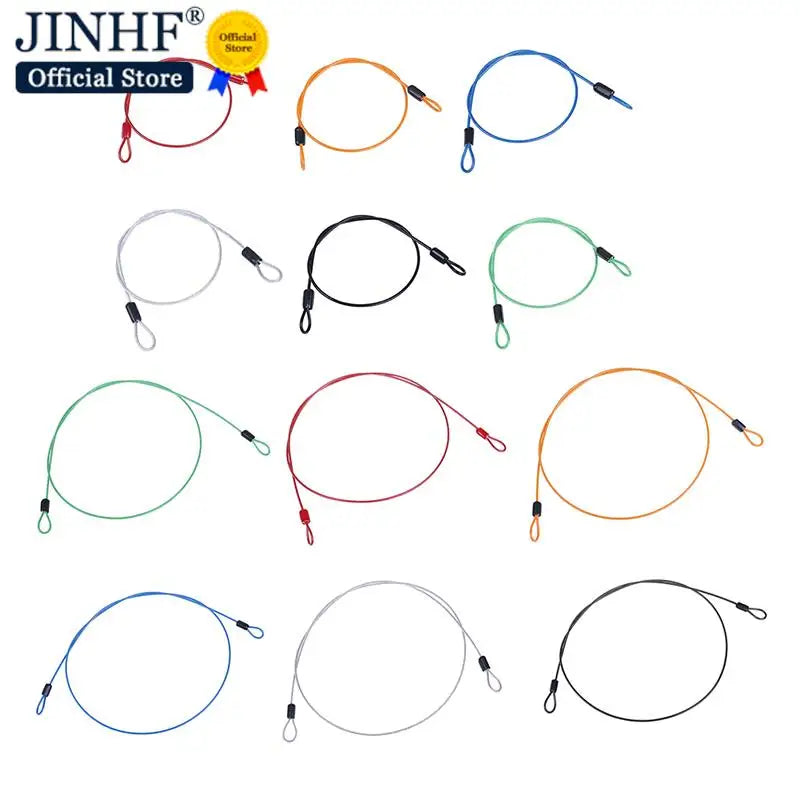 Safety Cable Steel Wire Rope 0.5/1M For Outdoor Sports Bike Lock Guard Security Luggage