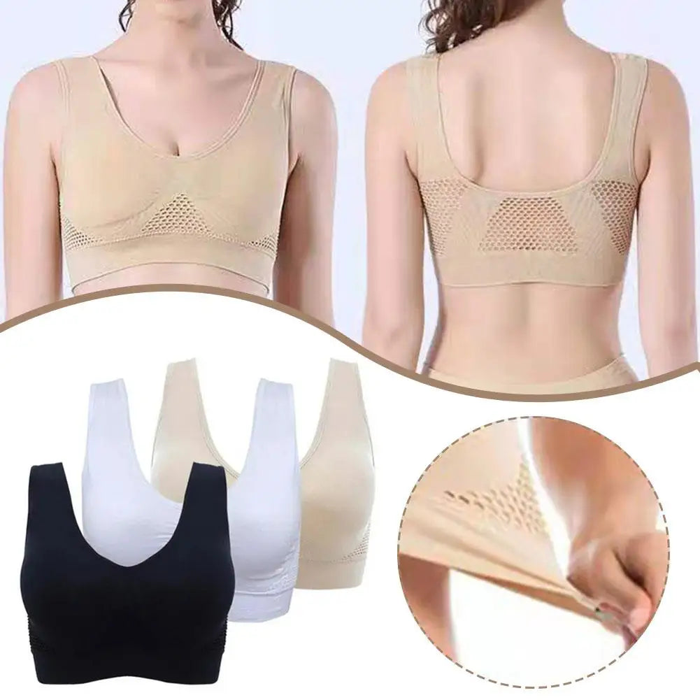 Fitness Sports Bra Women Sport Yoga Bra Running Vest Gym Workout Underwear Padded Crop Tops Female Sportswear Brassiere Push Up