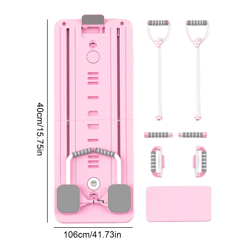 2025 Multifunctional Abdominal Board Resistance Bands Hand Grips Push Ups Stands abdominal Muscle Curling Home Fitness Equipment