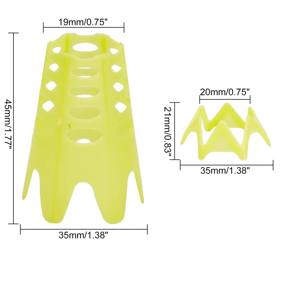 Plastic Golf Tees,20Pcs Golf Simulator Tees for Outdoor Indoor Golf Tees Simulator Practice Training,Golf Mat Tees for Turf