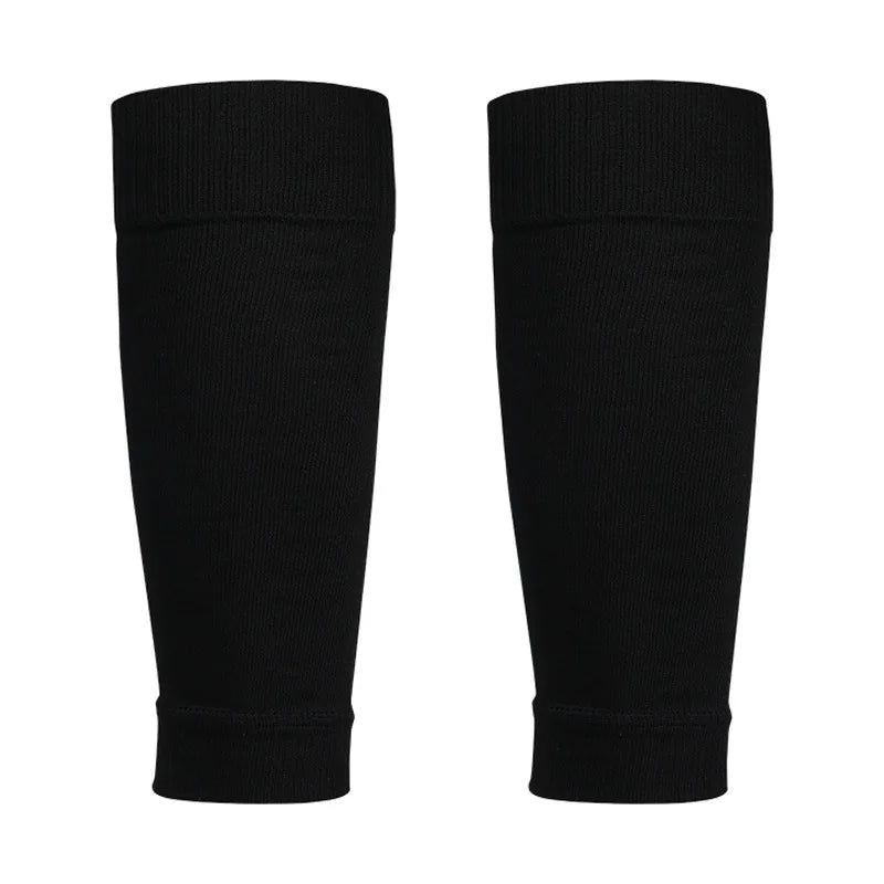 1 Pair Sports Safety Shin Pads Sleeves Football Shin Holder Instep Socks Nylon Fitness Leg Guard Sleeves for Kids Boys Men