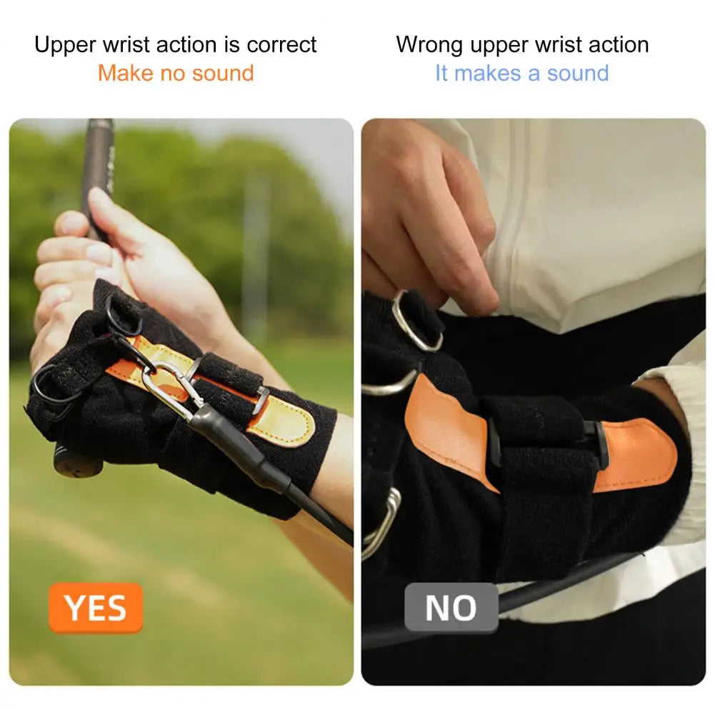 Golf Training Waist Belt & Wristband Swing Trainer