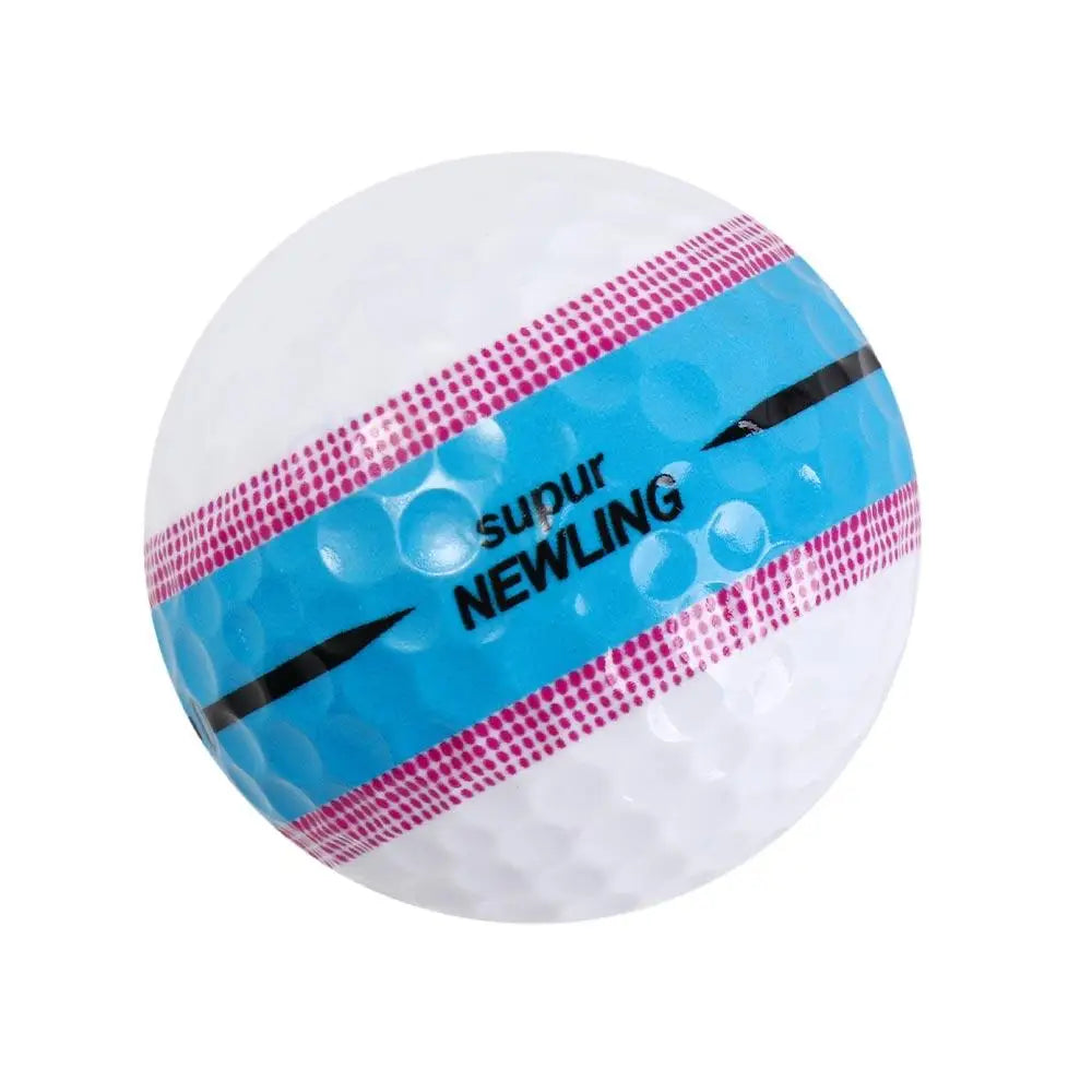 360 ° Aiming Golf Balls Three Layer Purple Golf Three Layer Ball Green Dark Blue Super Long Distance Golf Ball