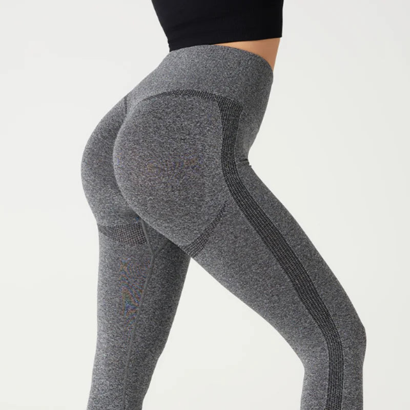 Women's trousers yoga sports women new bicycle jogging fitness high waist pushup shorts seamless leggings women's clothing