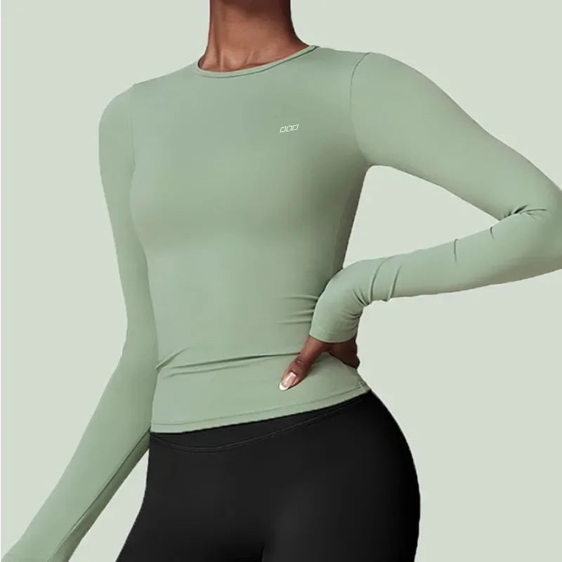 New yoga Women fitness clothing tops, outdoor workout yoga clothing running workout Tshirts