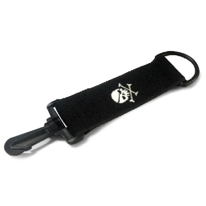 Double Sided Golf Balls Hands Cleaning Clubs Golf Towel Clip with Carabiner Hook 448D