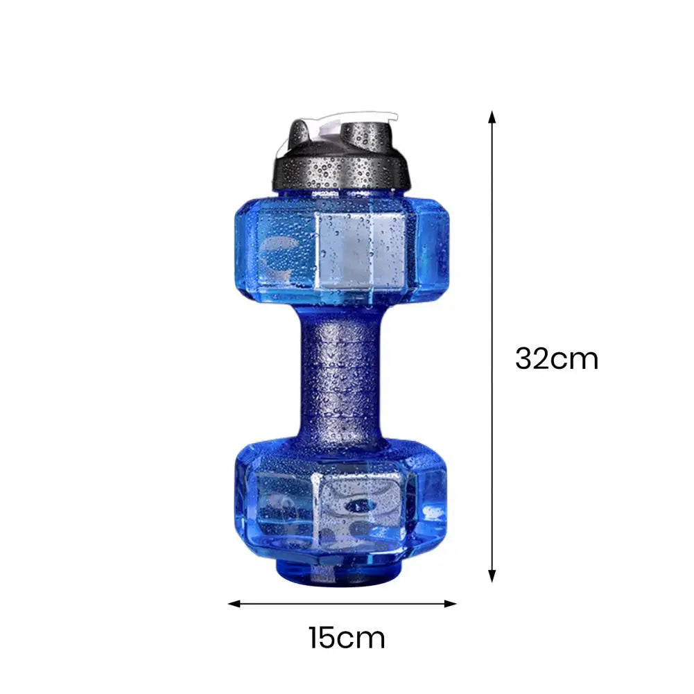 Water-filled Dumbbells Portable Dumbbell Sports Water Bottle for Arm Strength Training Workout Drinking Cup for Home Gym Fitness