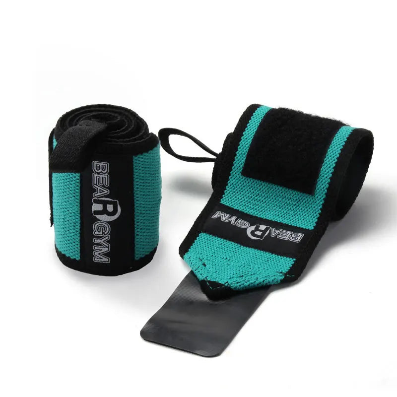 Weightlifting Wristbands Gym Military Wrist Support Crossfit Hand Grips Fitness Glove Workout Pull-ups Deadlift Protect Wrist