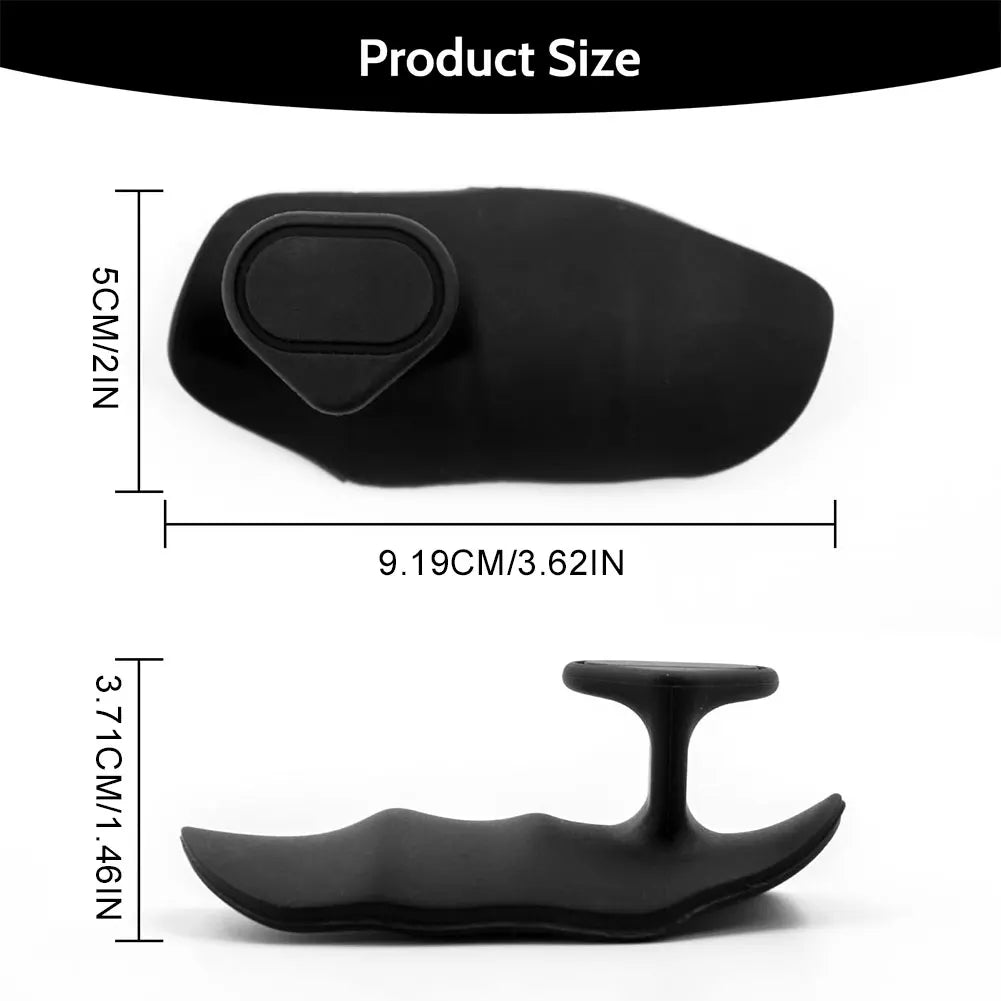 Silicone Weight Lifting Grips Fingerless Workout Gym Gloves Bodybuilding Gymnastics Hand Grips for Gym Training Exercise