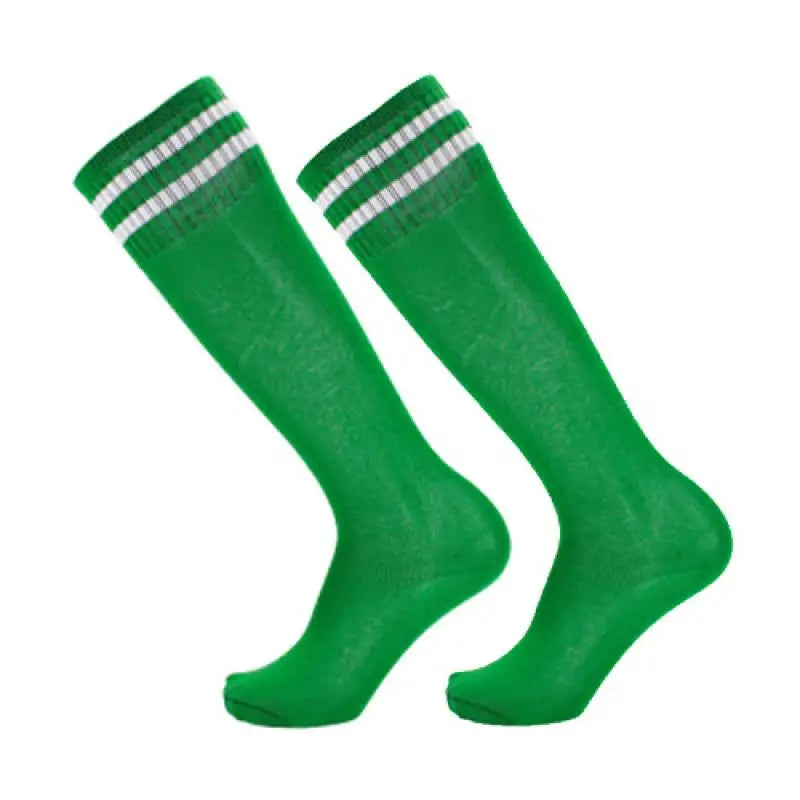 1 Pair Football Sports Socks Long Knee Cotton Spandex Kids Legging Stockings Soccer Baseball Ankle Adults Children Socks
