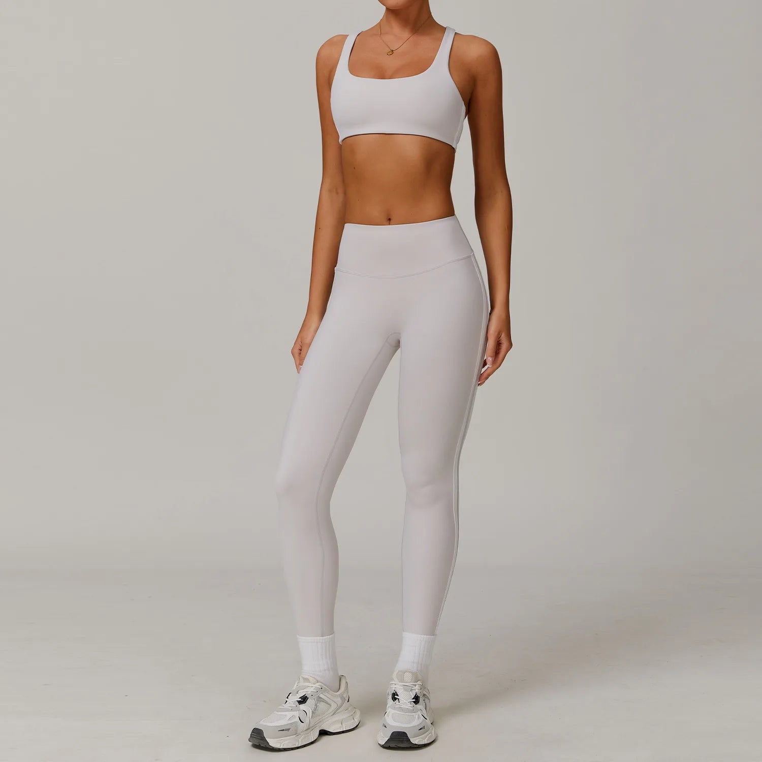 Yoga Clothes 2PCS Women Tracksuit Athletic Wear Pilates Fitness Suit Gym Workout Push Up Fitness Running Sports Bra Leggings Set