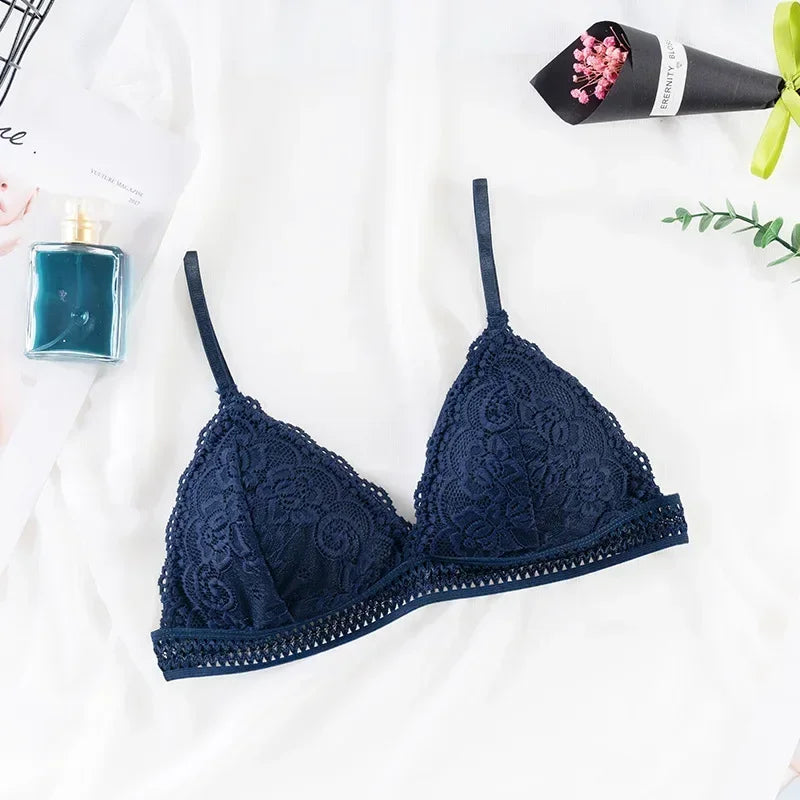 Women Bras Comfort Sport Bralette Underwear Sexy Seamless Lingerie Lace Backless Push Up Bra Corsets Top with Cups Ropa Mujer