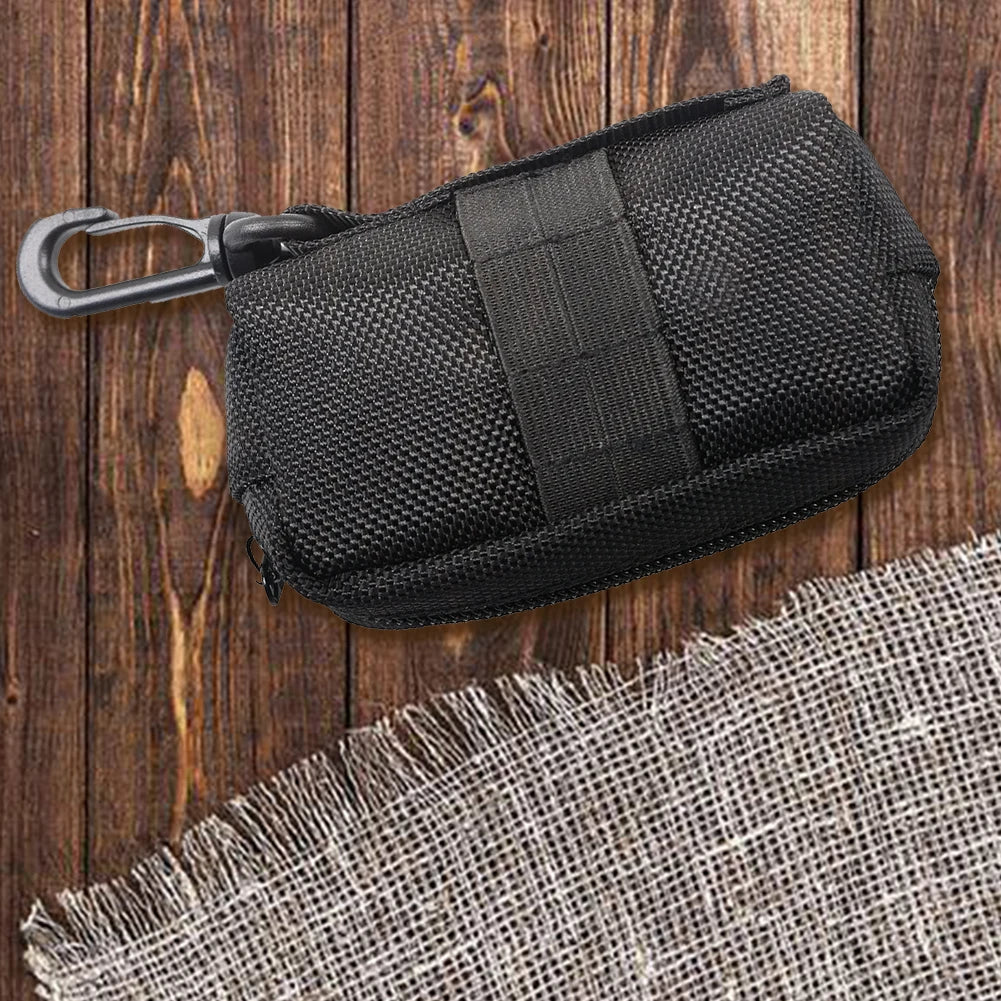 Golf Ball Case Waist Holder Bag Golf Accessories Waist Bag with Clip Golf Ball Waist Bag Golf Ball Storage Bag for Men and Women