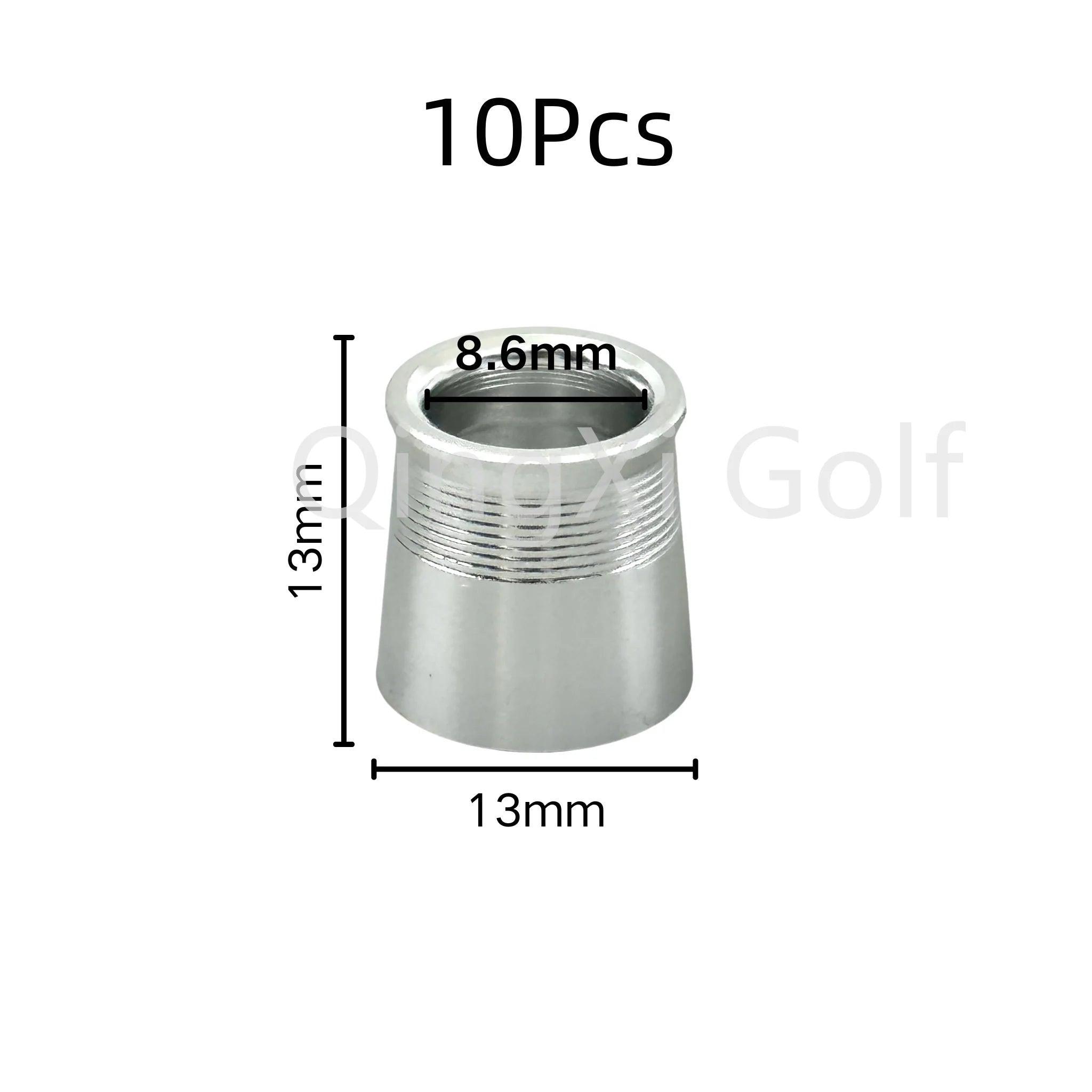 Golf Club Shaft Assembling Accessories Aluminum Material Sleeve Ferrules Fit Driver Fairway Wood Hybrid Carbon Irons Shaft Club