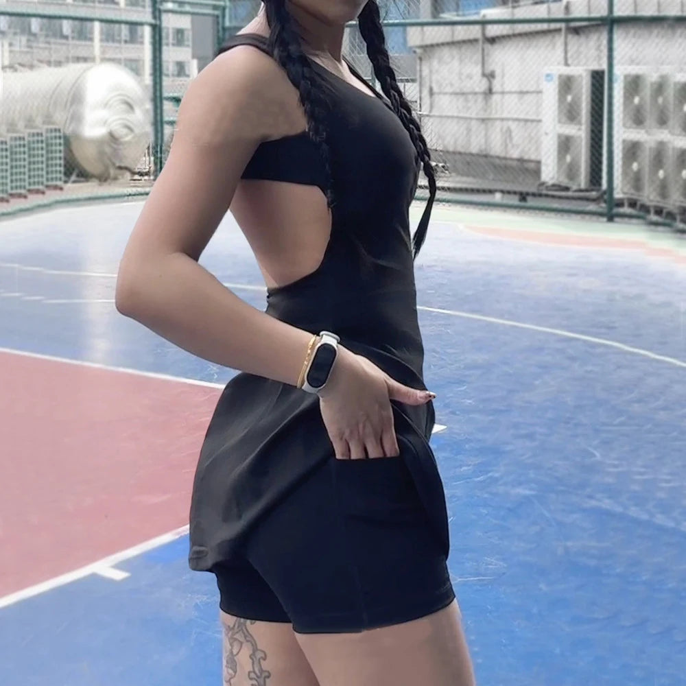 2025 Pad Anti Shorts Clothes Dress Tennis Skirt Woman Yoga Set Luxury Women Women Golf Wear Exercise Yoga Clothing