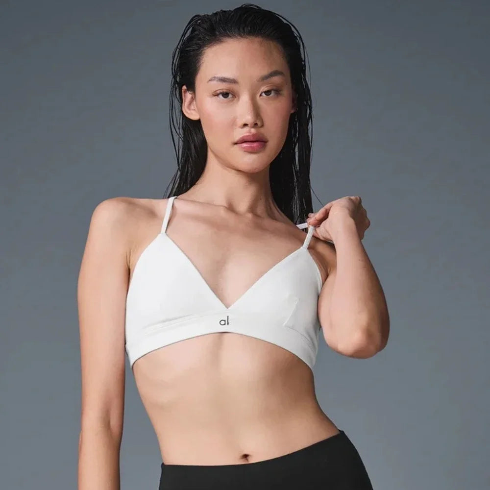 Splendor Bra Women's Sport Bra Beach Sexy Bra Slow Jogging Slimming Fitness Bra Crop Tops Outdoor Casual Soft Workout Vest