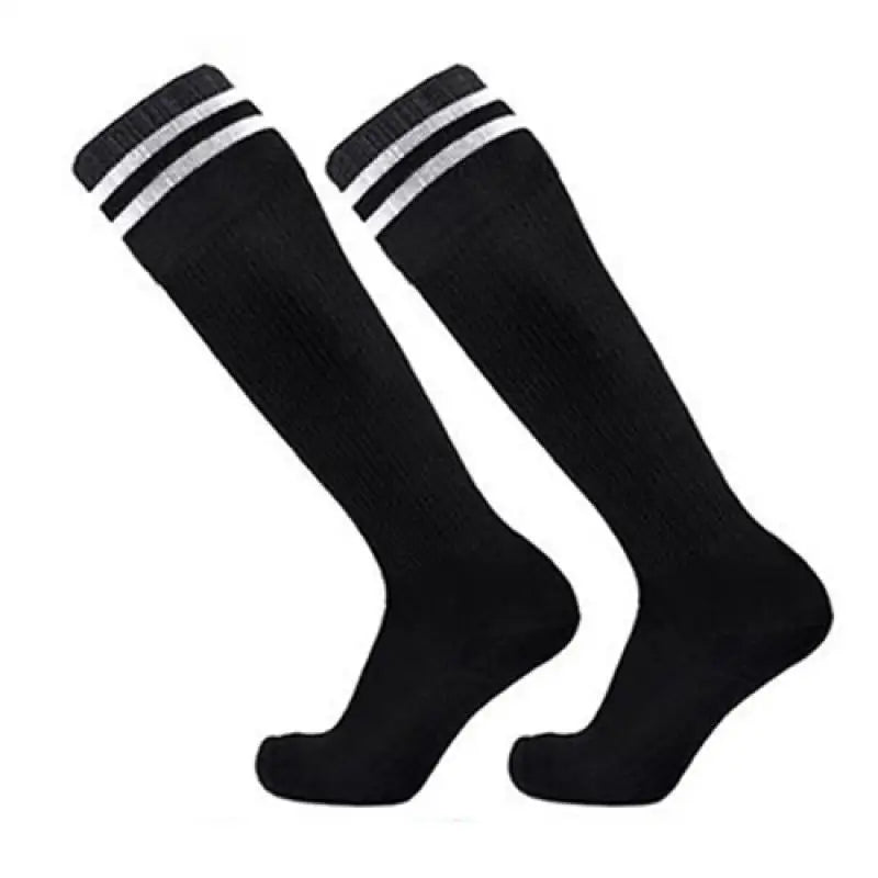 1 Pair Football Sports Socks Long Knee Cotton Spandex Kids Legging Stockings Soccer Baseball Ankle Adults Children Socks