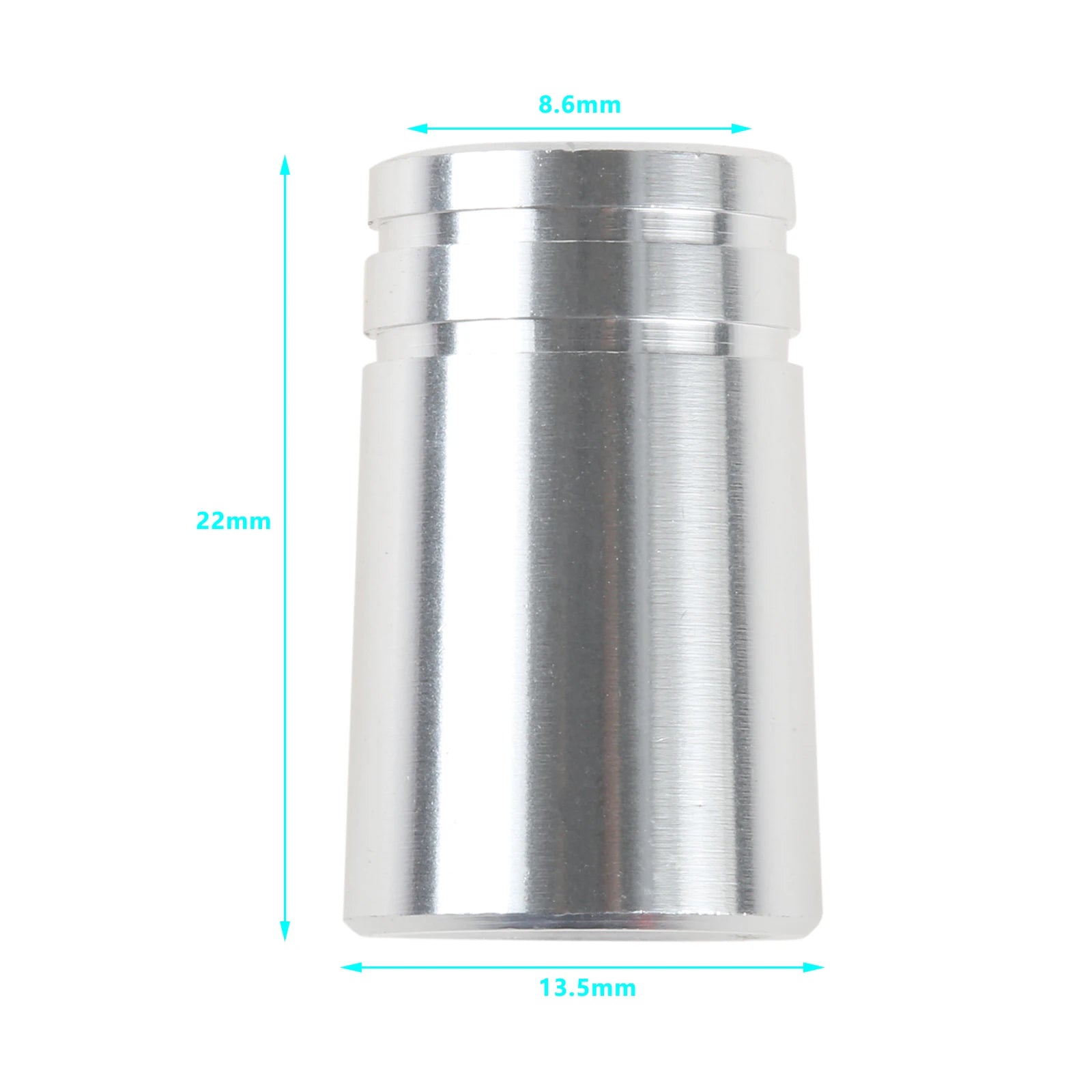 10Pcs Aluminum Alloy Golf Ferrules for 0.335,0.350,0.370 Tip Irons Shaft Adapter Sleeve Ferrules Club Shaft Ball Connection Ring